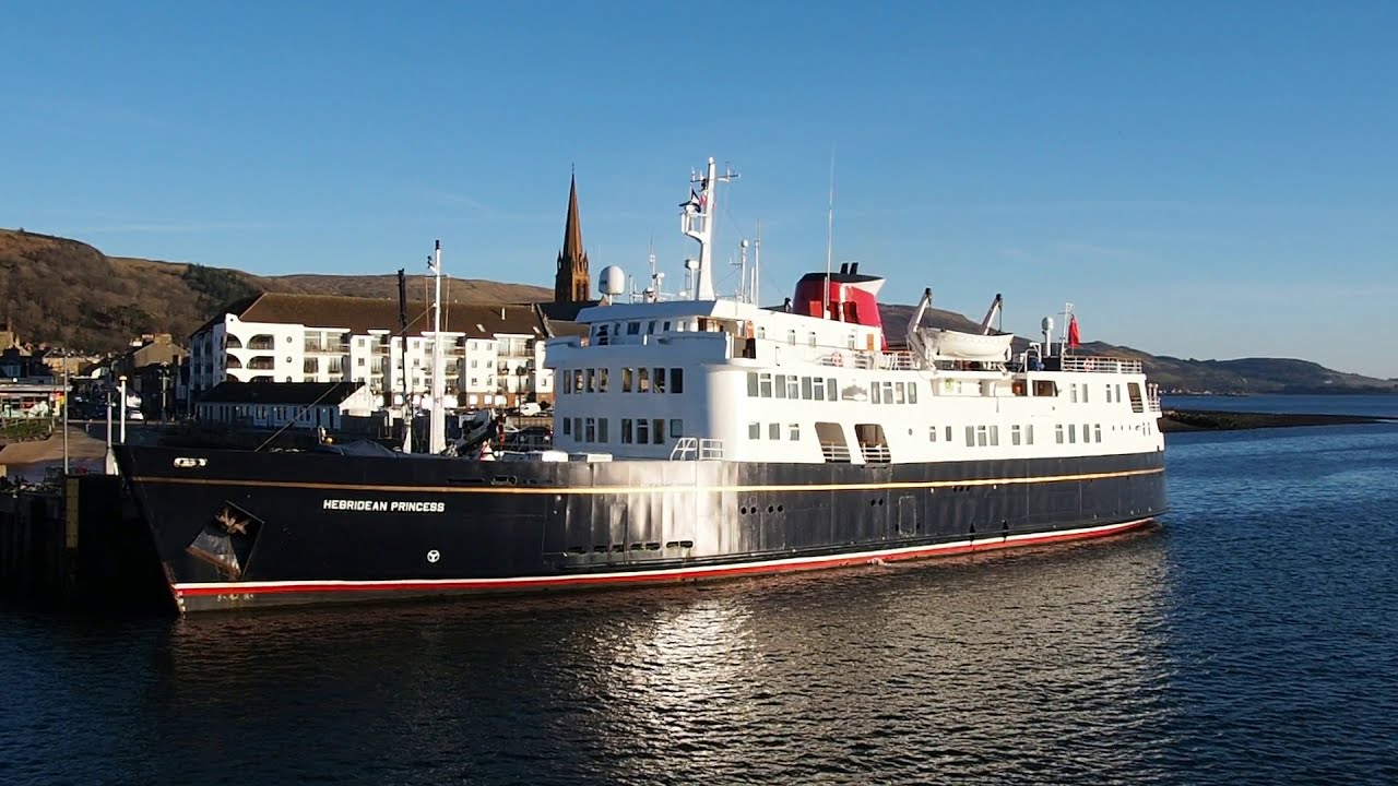 MV Hebredean Princess at Largs